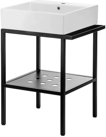 Deante Drop-In Küchenspüle Porzellan M50xP40cm Weiße