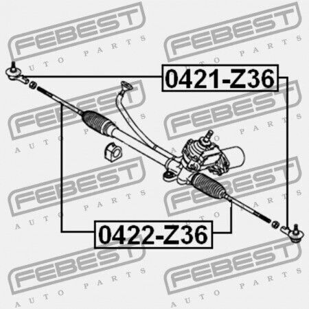 Ράβδος Τιμονιού Mitsubishi Colt Colt Plus Z20 2002.10 Jpn Mr594094