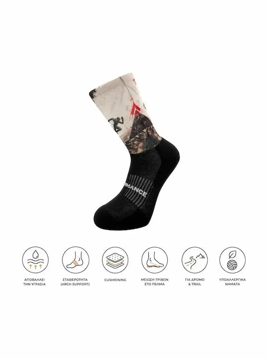 Desocks Trekking Sportsocken Schwarze 1 Paar