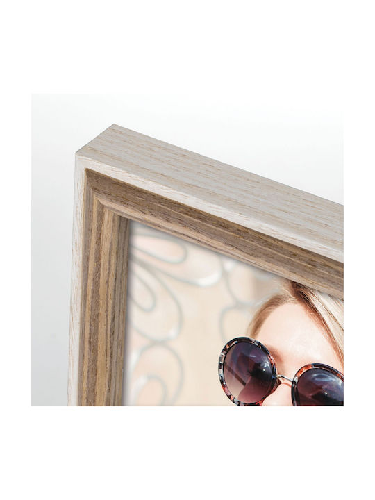 ZEP Kriss Wall-mounted Wooden Photo Frame with Beige Frame