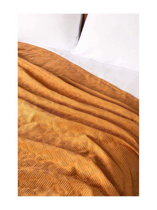 SteweHome Pique Single Blanket 170x230cm Yellow