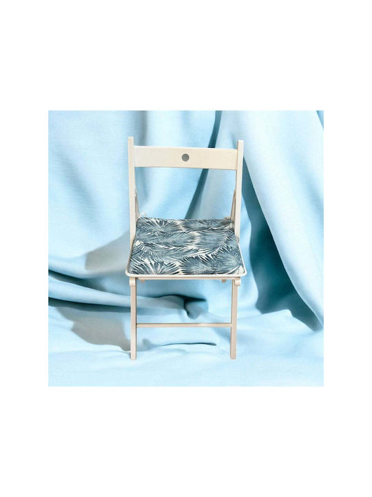 SteweHome Μαξιλάρι Καρέκλας Κήπου Μπλε 40x40εκ.