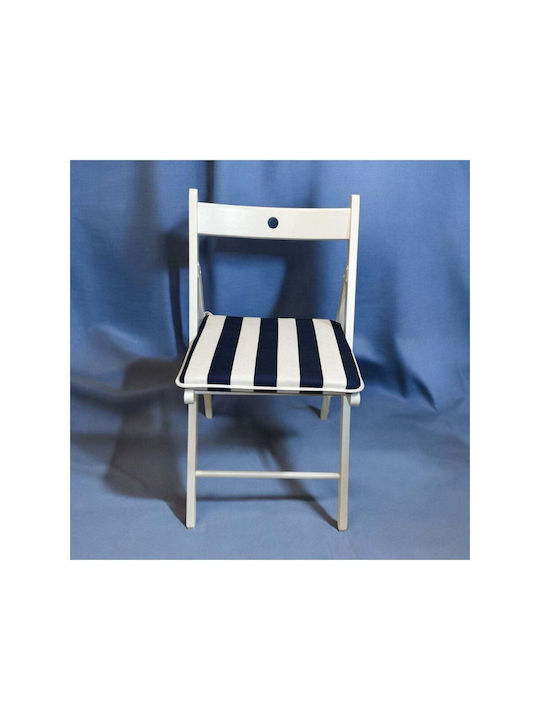 SteweHome Μαξιλάρι Καρέκλας Κήπου Μπλε 40x40εκ.