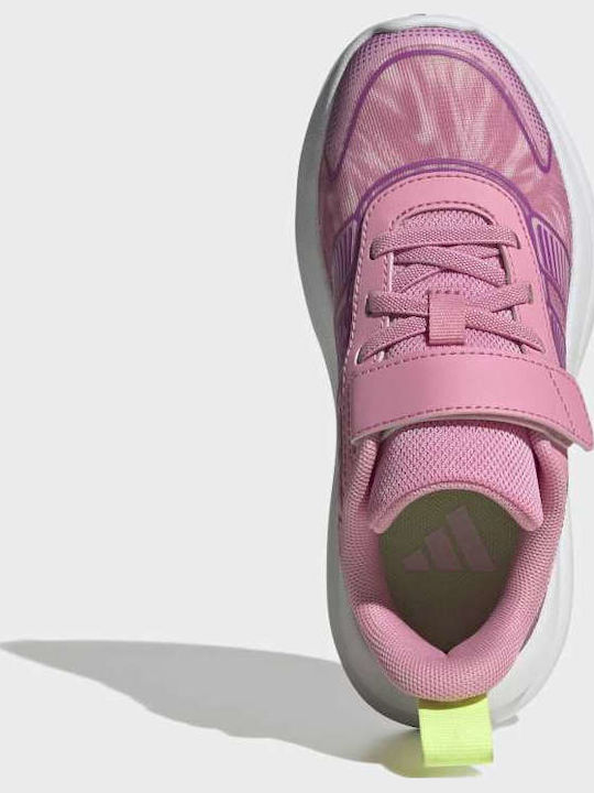 Tensaur Run Kinder Sportschuhe Running mit Schnürsenkeln Rosa