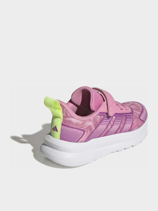 Tensaur Run Kinder Sportschuhe Running mit Schnürsenkeln Rosa