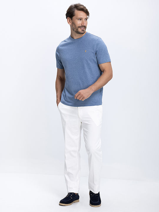 Farah Kurzarm T-Shirt Hellblau
