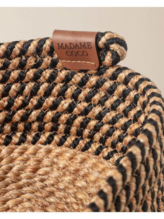 SteweHome Fabric Beige Storage Basket 22x48x7.5cm