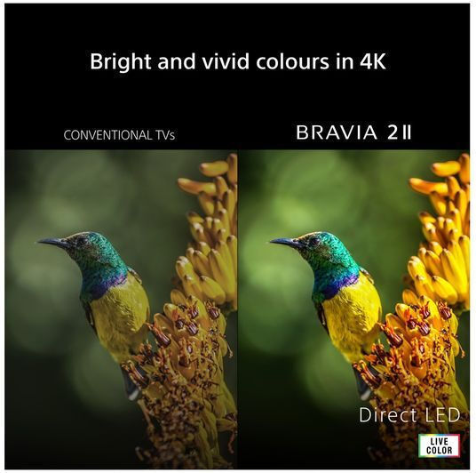 Sony Smart TV 43" 4K UHD LED Bravia 2 II HDR (2026) K43S25M2PB.CEI