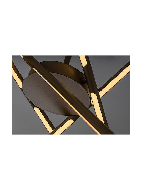 Rabalux Ceiling Light Gold LED With Warm White Light 28x28cm