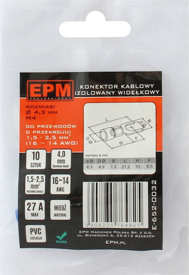 EPM Anschluss 10Stücke E-652-0032