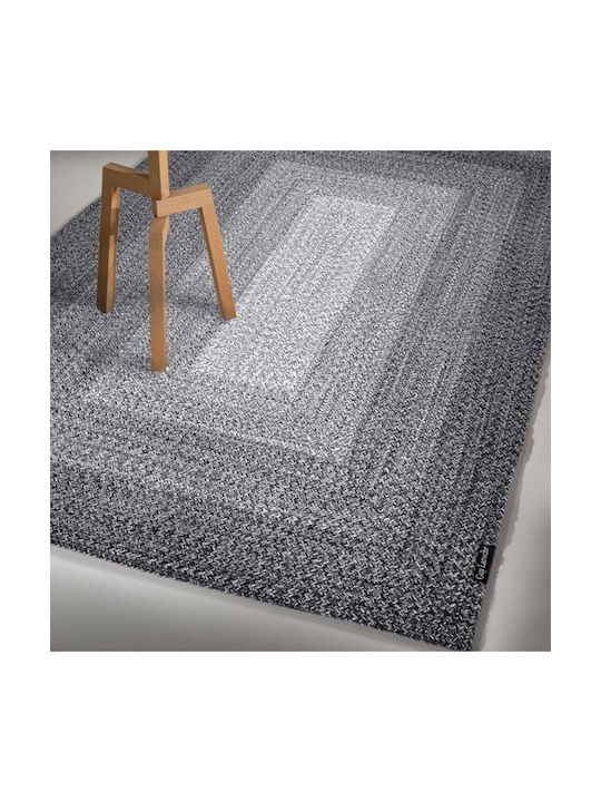 Guy Laroche Shades Rug Rectangular Cotton Grey