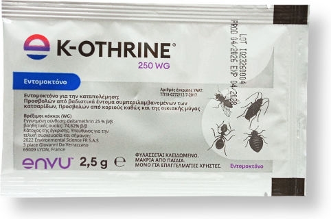 Envu K-othrine Powder for Cockroaches Ants Flies 2.5gr