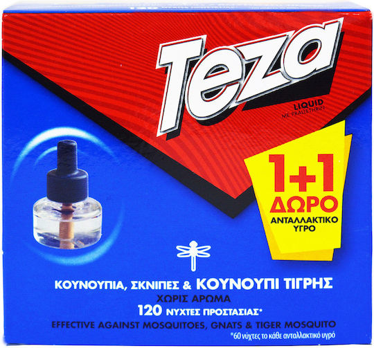 Teza Refill Liquid Bottle for Mosquitoes 2pcs