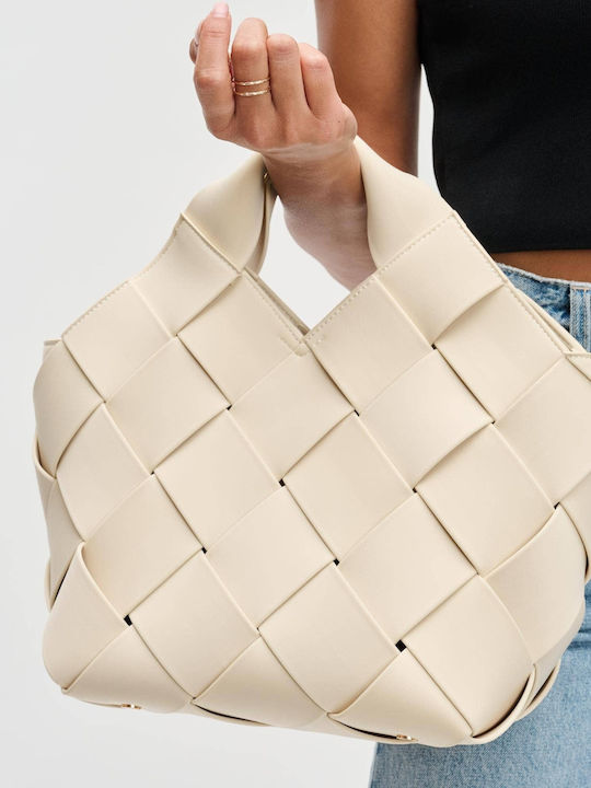 Set Women's Tote Handbag Beige
