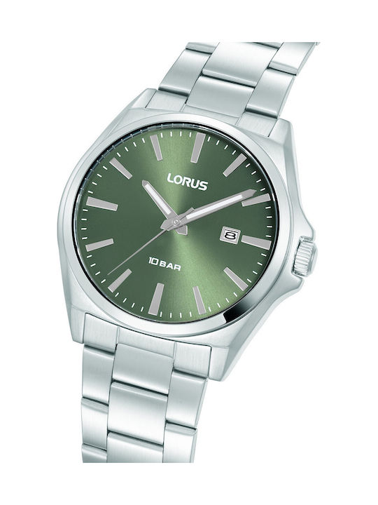 Lorus Sports Ρολόι Μπαταρίας με Μεταλλικό Μπρασελέ
