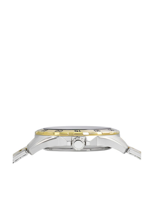 Lorus Sports Men's Watch Battery with Stainless Steel Bracelet Yellow Gold/Silver