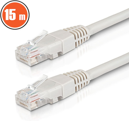 Alista Home Cupru De Atașare Directă Cat.6 (Gigabit) Cablu De Rețea Ethernet 15m Gri