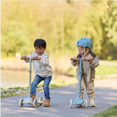 Little Dutch Kids 3-Wheel Scooter for 3+ Years Light Blue