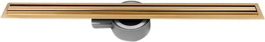 Hydrosan Shower Siphon with 7mm Outlet and Size 100x7cm