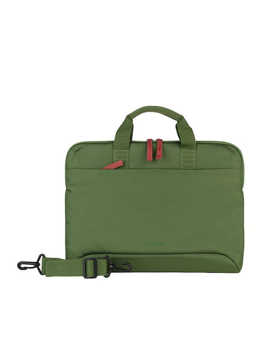 Tucano Shoulder / Handheld Laptop Bag for 14 Inches in Green Color