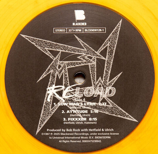 Metallica Reload Vinyl