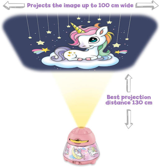 Ambo Funtamin Kids Projector Lamp Transparent 18x16.7x14cm