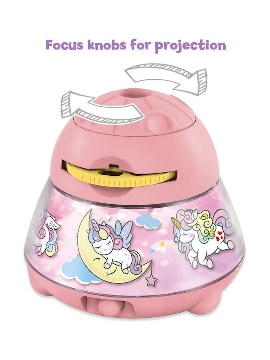 Ambo Funtamin Lampă pentru copii Proiector Transparent 18x16.7x14cm