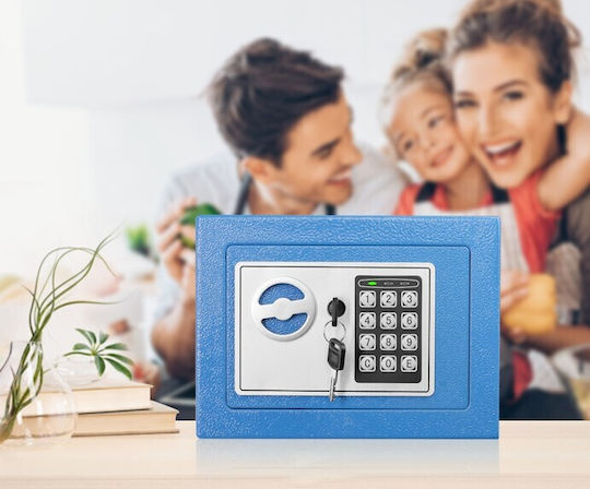 Safewell Hotel Safe with Digital Lock and Key M17xW23xH17cm Weight 2.5kg