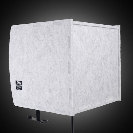 Dna Studio Box Acoustic Isolation Booth Portable Foldable Studio Screen Microphone Filter Soundproofing Cover Mounting Sleeve 5/8" Microphone Stand Adapter