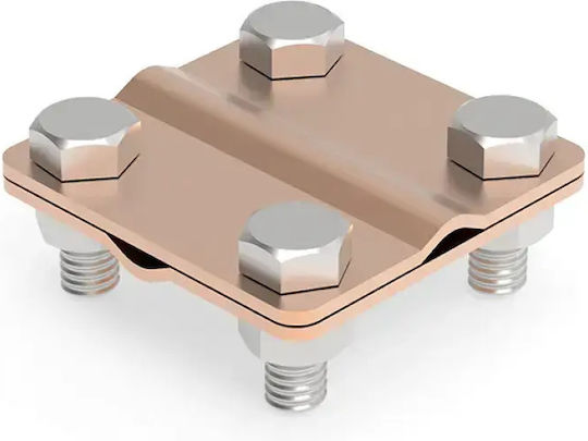 Copper 4-hole Cross Connectors 1.1 Cu 90100103