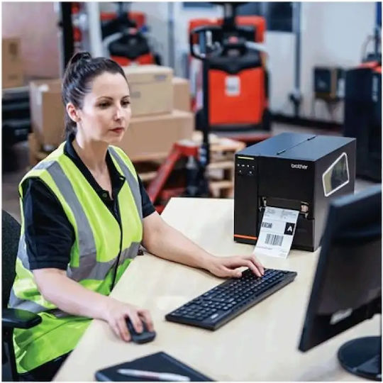 Brother Label Printer Thermal and Direct Transfer USB Serial Bluetooth Ethernet 300 dpi