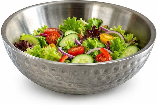 Μπωλ Σερβιρίσματος Στρογγυλό Inox Γκρι με Διάμετρο 25εκ. Μπωλ Σερβιρίσματος Στρογγυλό Inox Γκρι με Διάμετρο 25εκ.