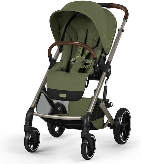 Cybex Balios S Lux Reversible 2 in 1 Baby Stroller Suitable for Newborn Moss Green 11.2kg