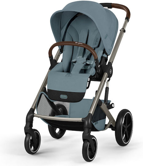 Cybex Balios S Lux Reversible 2 in 1 Baby Stroller Suitable for Newborn Stormy Blue 11.2kg