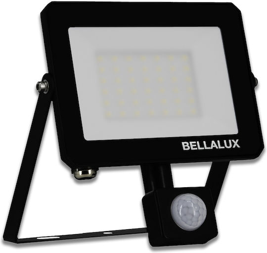 Bellalux Waterproof LED Flood Light 30W Cold White 6500K with Motion Sensor IP65