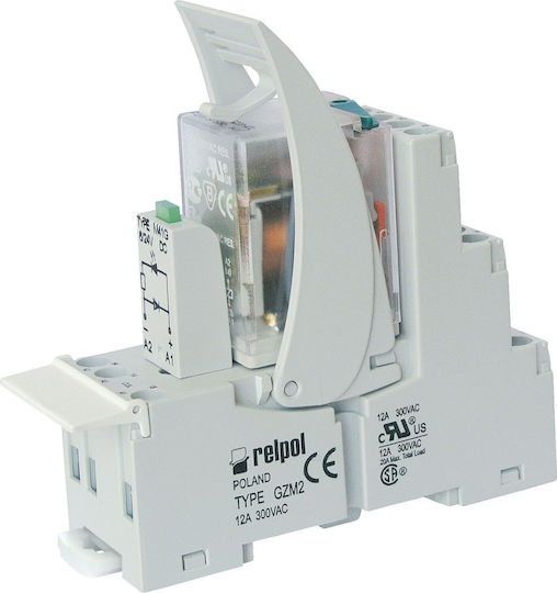 Relpol Relee de Fază 12A Bipolar cu Tensiune 12V