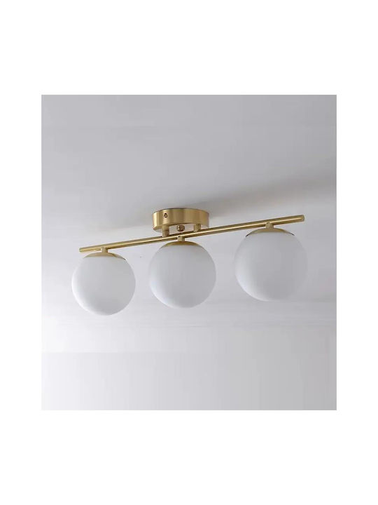 Luminastar Plafonieră de tavan 40cm Albă