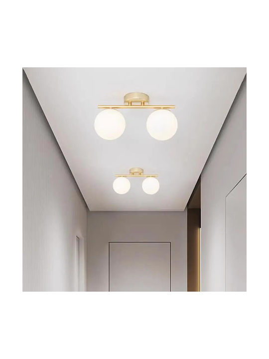 Luminastar Πλαφονιέρα Οροφής 35εκ. Λευκή