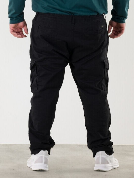 Pantaloni Bărbați Cargo Regular Fit Negri