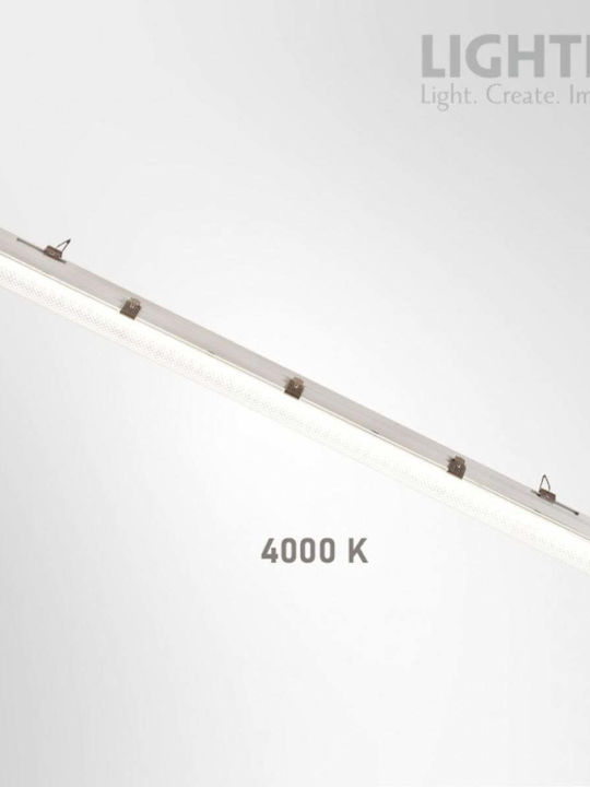 Стенен Линеен LED Осветител IP65 60W с Студена Бяла Светлина