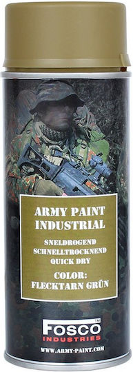 Fosco Industries Spray Paint Army Paint with Matt Effect Yellow Flectarn Grun 400ml