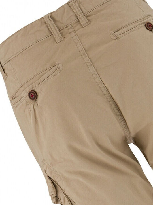 Men's Cargo Beige Shorts