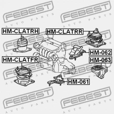 Perna Spate Cutie de Viteze Honda Accord CL9 2003-2008 EU 50860-SDA-A02