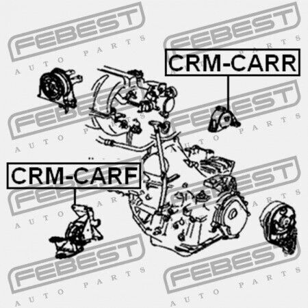 Πίσω Μαξιλάρι Κινητήρα Chrysler Voyager Iv 2001-2007 04861399aa