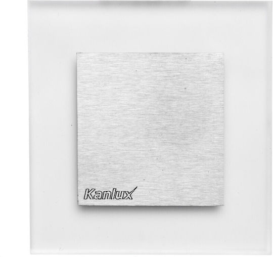 Kanlux Modern Leuchte Wand mit Integrierter LED und Kaltweißes Licht 6x6x6cm