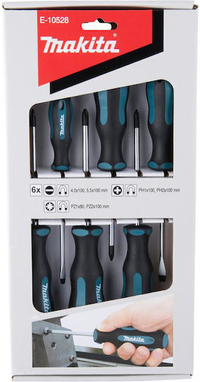 Makita Комплект 6 Отвертки
