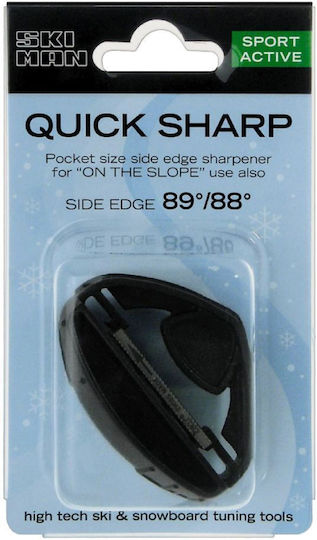 Instrument De Ascuțit Quick Sharp Ski Man Negru