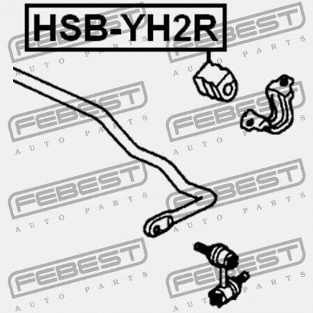 Μπουλόνι Πίσω Σταθεροποιητή Honda Element Yh1 2003-2006 Us 52306-scv-000
