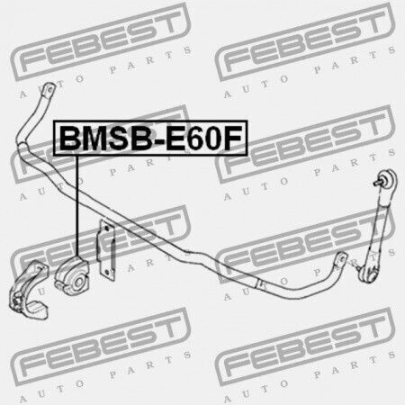 Μπροστινός Δακτύλιος Σταθεροποιητή Bmw 5 E60 2001-2009 Ece 31356761591