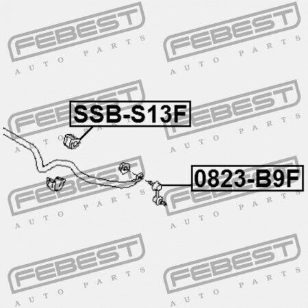 Front Stabilizer Ring Subaru Impreza XV G33 2011-2016 20414-sg000